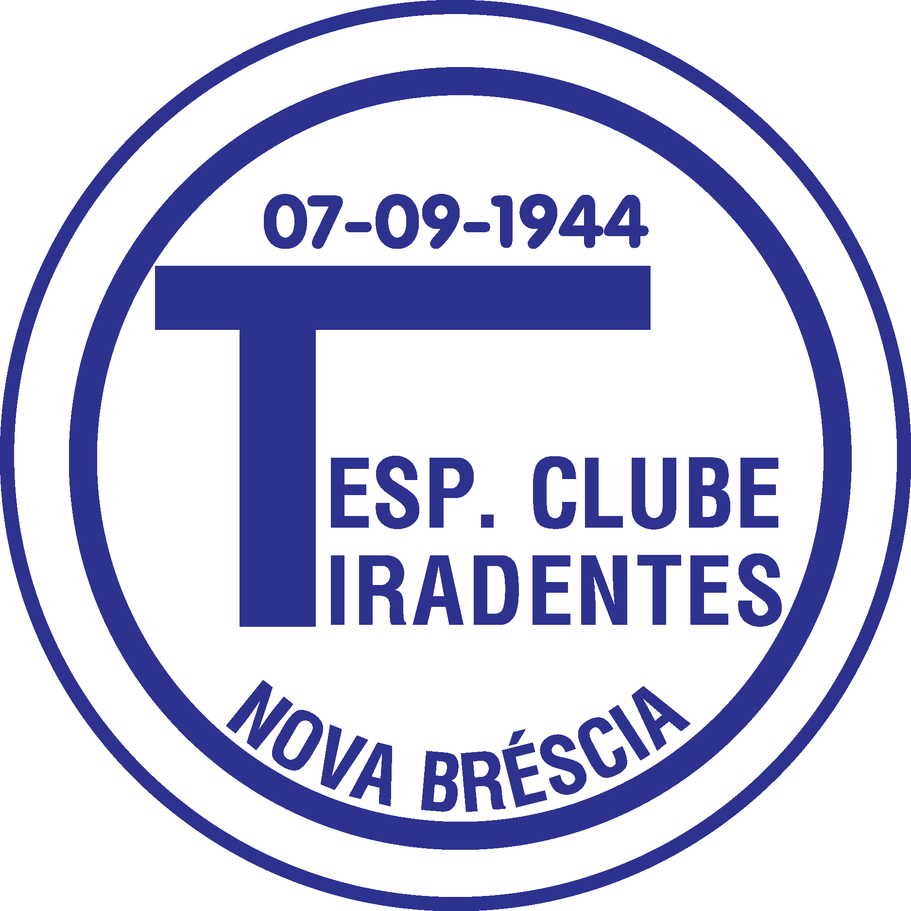 Esporte Clube Tiradentes De Nova Brescia RS Logo Vector Logo